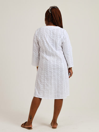 Bamboo Tunic: White