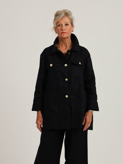 Jacaranda Jacket- Black