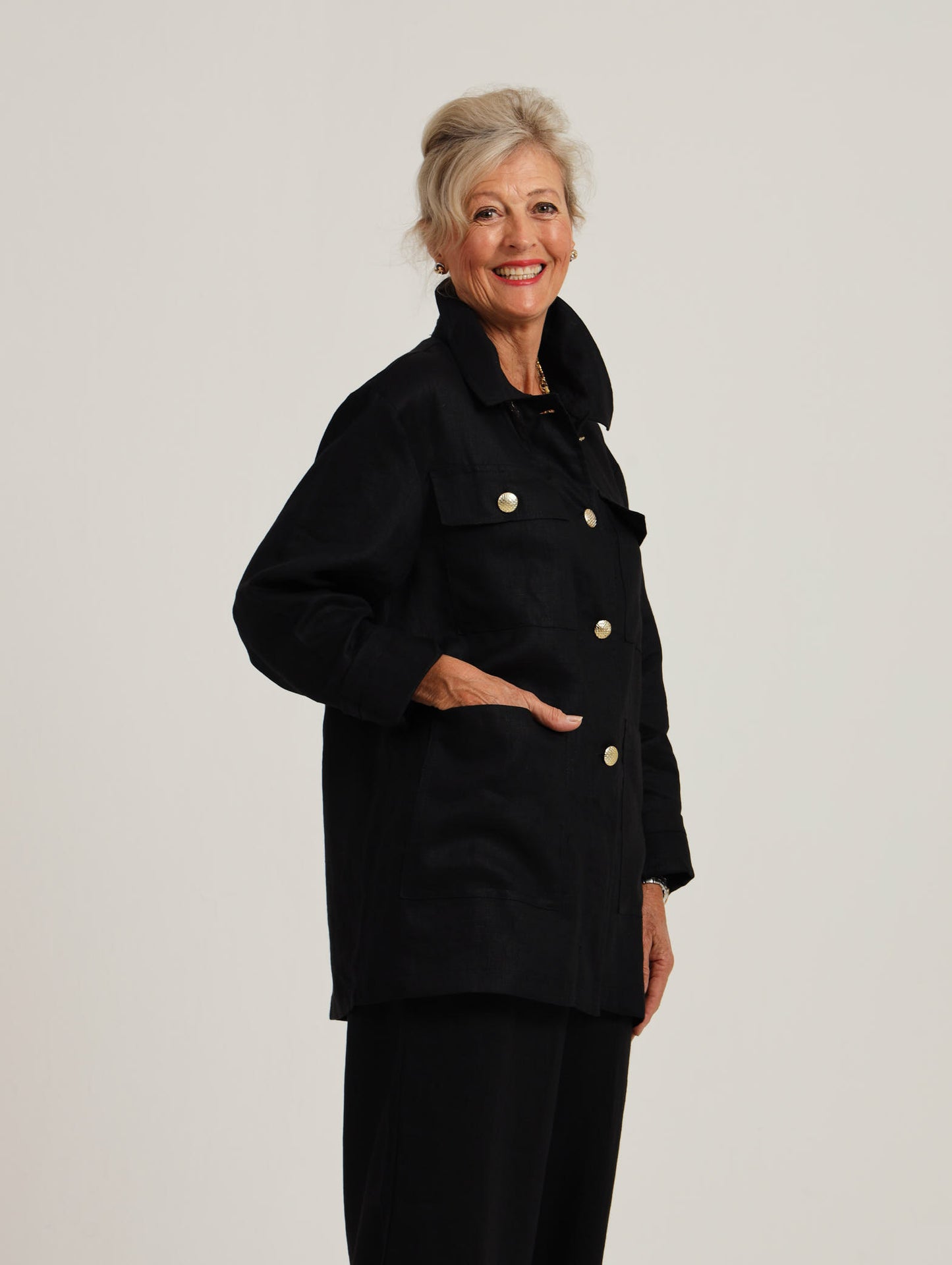 Jacaranda Jacket- Black