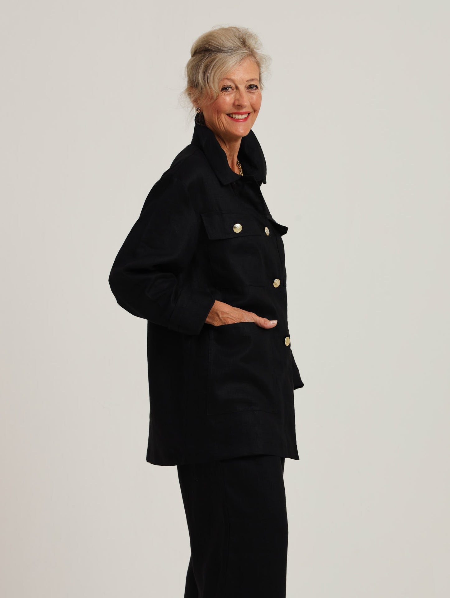 Jacaranda Jacket- Black