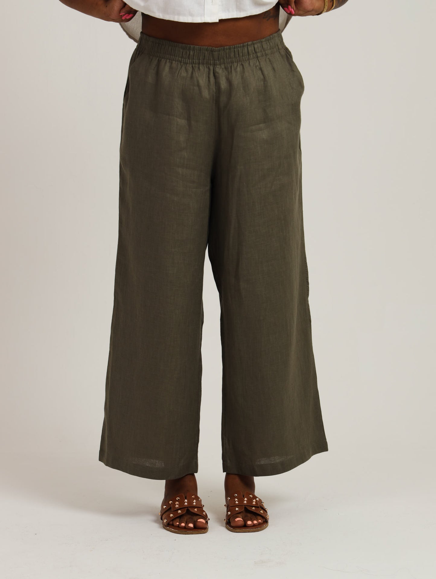 Classic Pants- Army Green