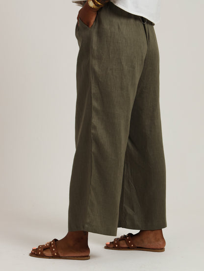 Classic Pants- Army Green