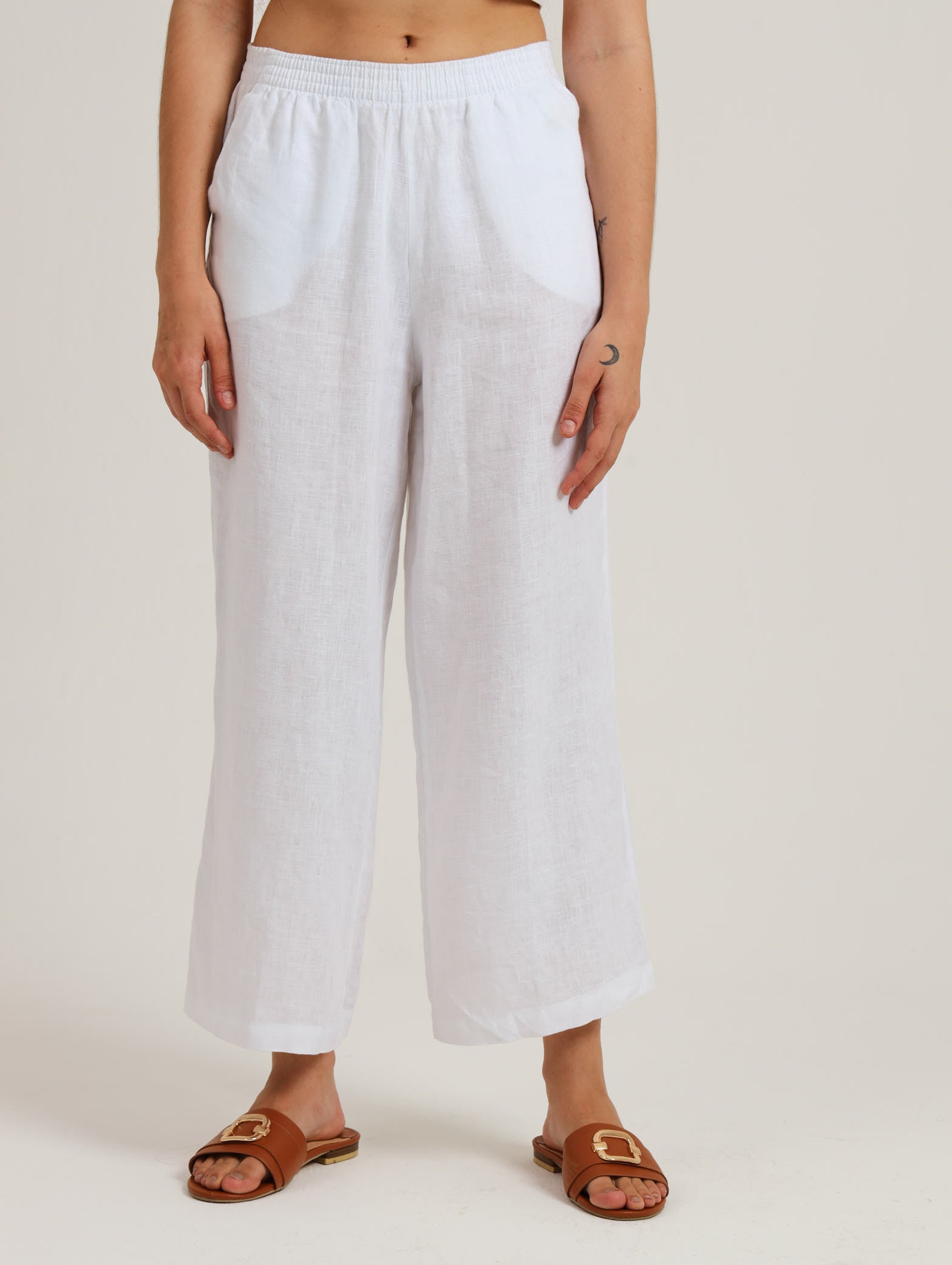Classic Pants- White