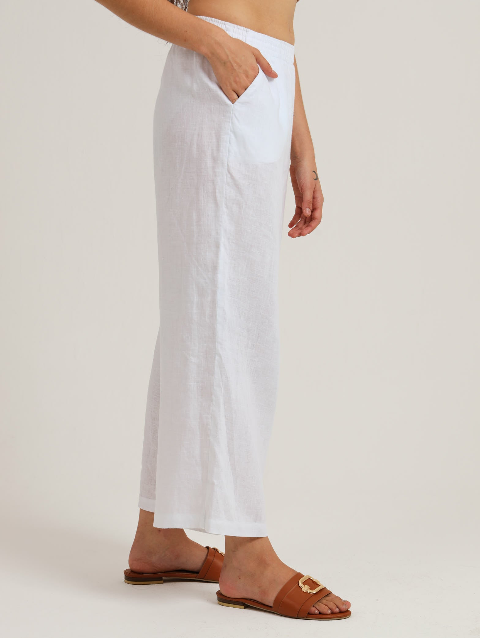 Classic Pants- White