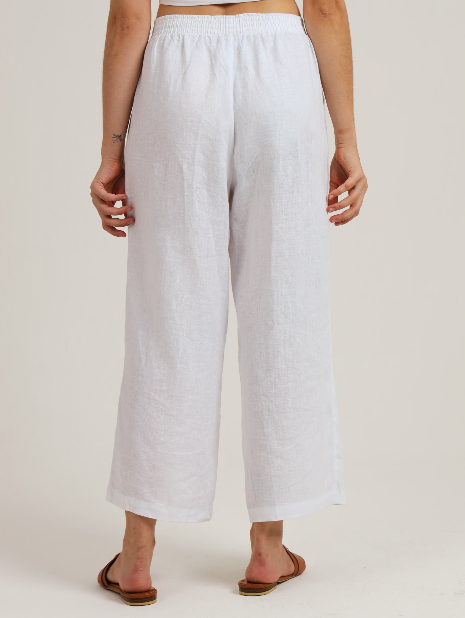 Classic Pants- White