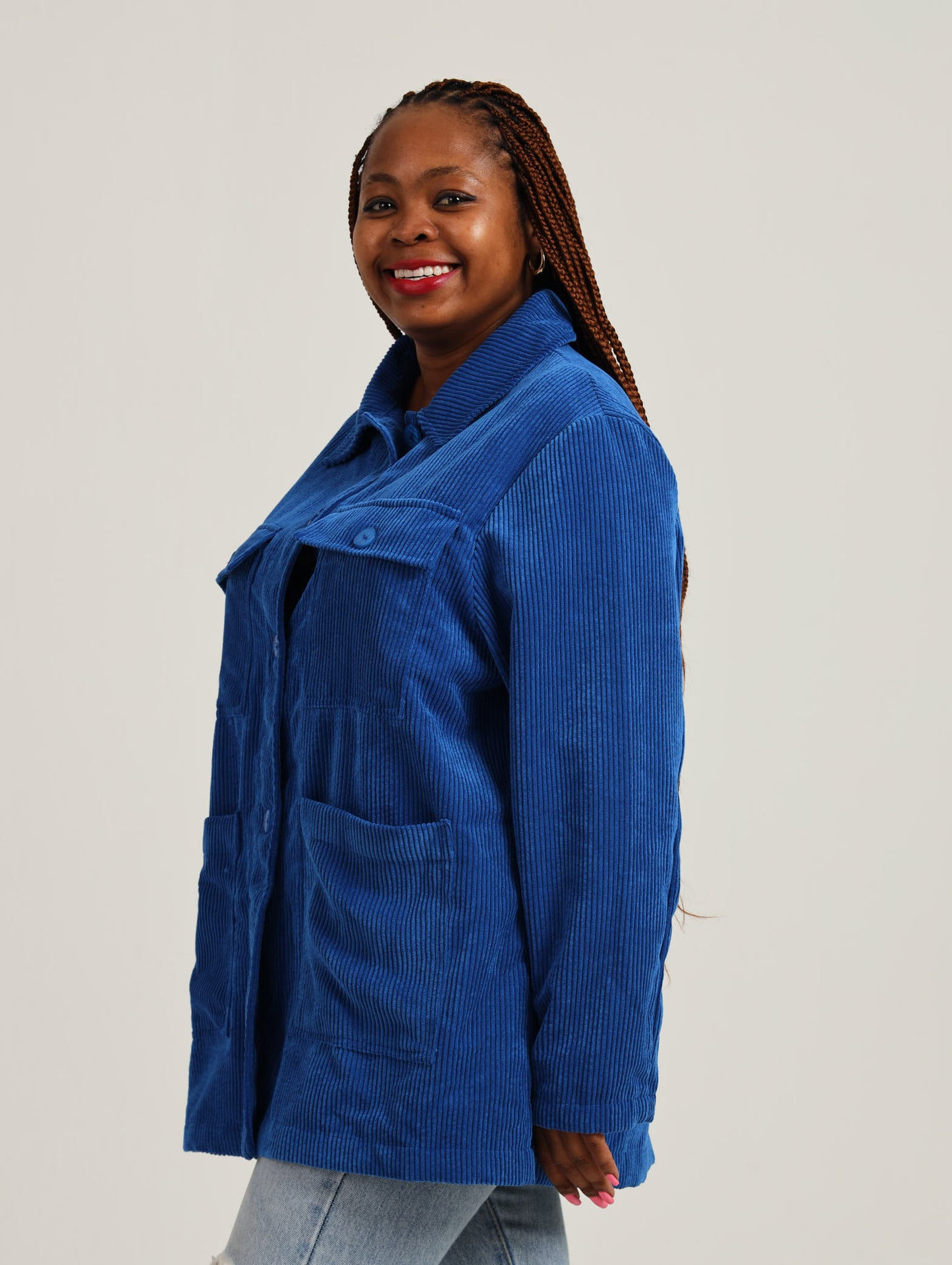 Jasmin Jacket- Blue