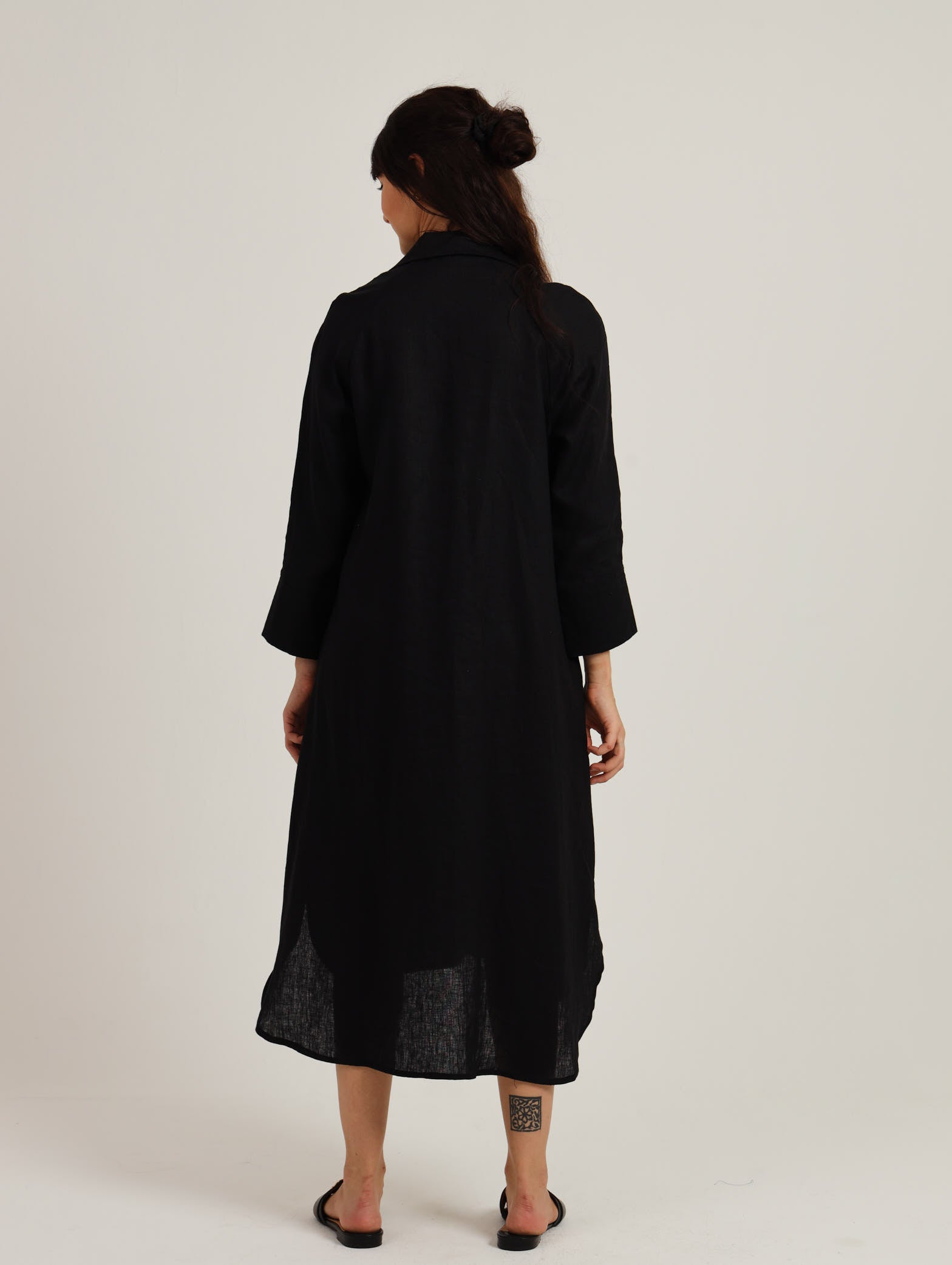 River Indigo Dress- Black