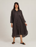 River Indigo Dress- Charcoal