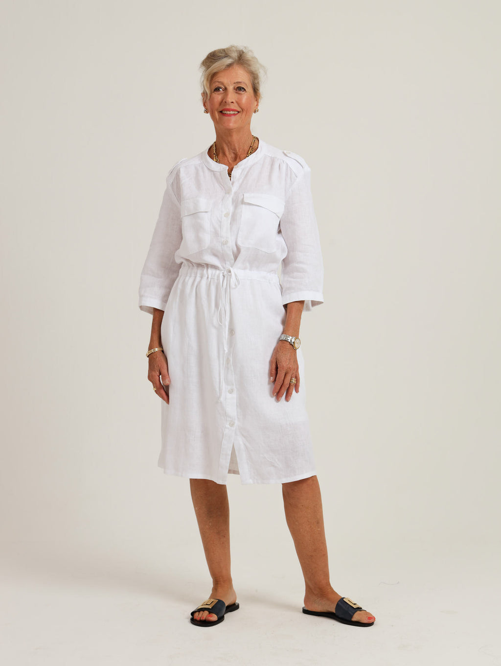 Sabi Dress- White