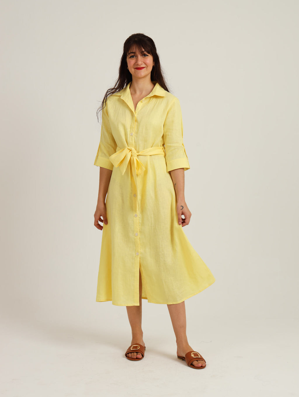 Spring Shirt-Waister- Lemon