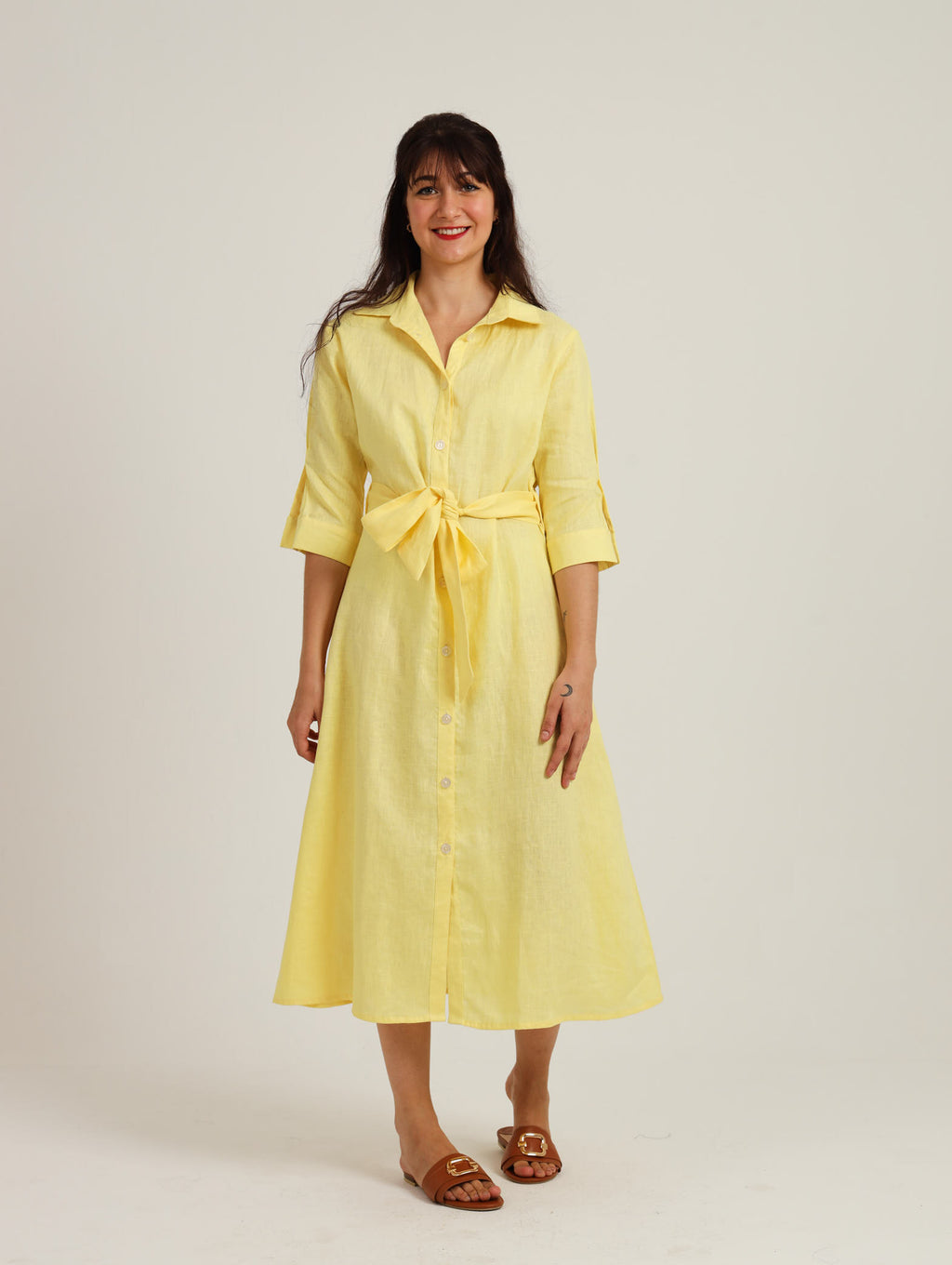 Spring Shirt-Waister- Lemon