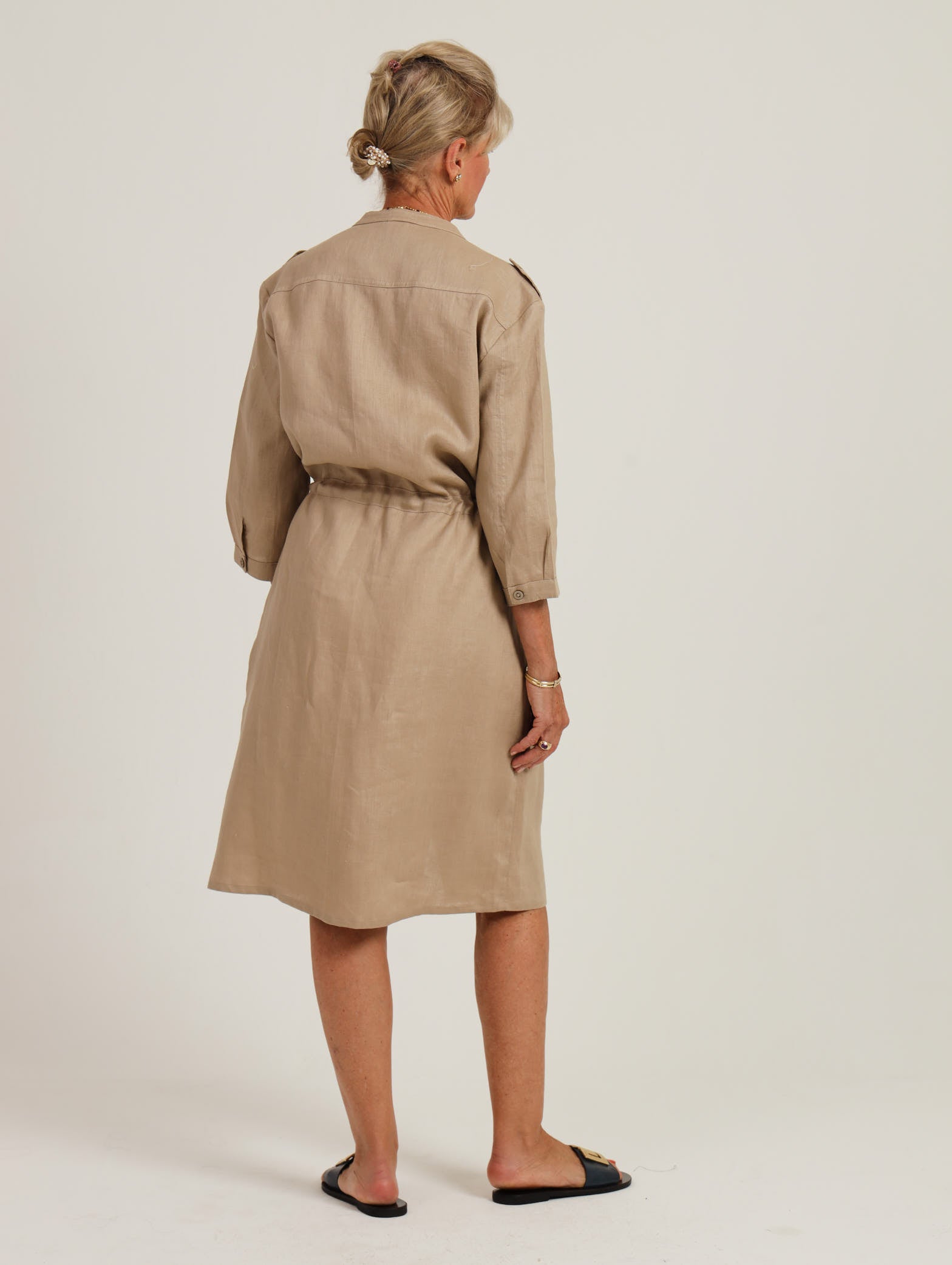 Sabi Dress- Tan