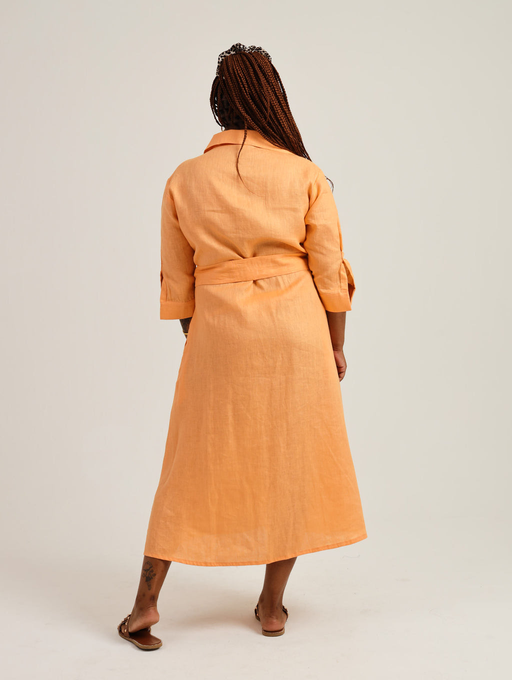 Spring Shirt-Waister- Orange