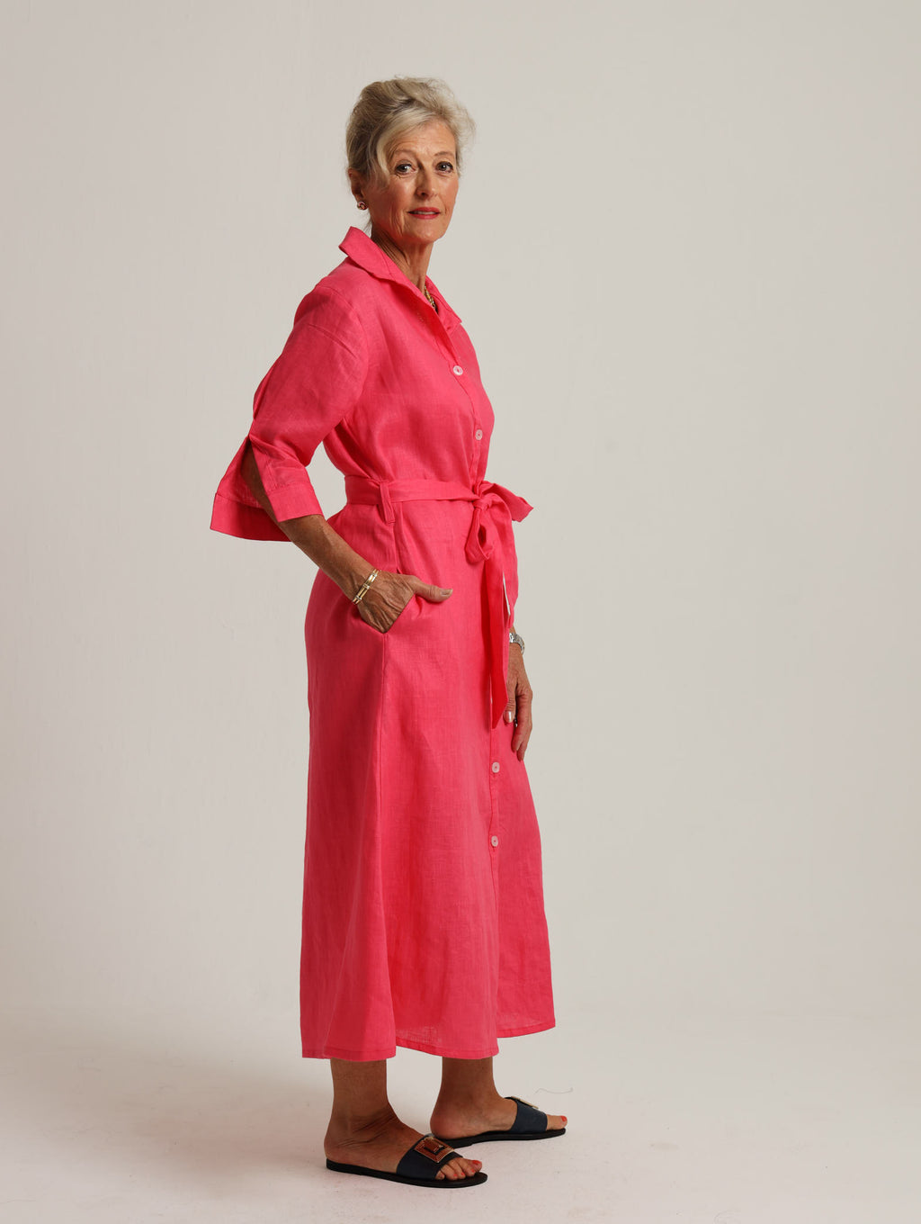 Spring Shirt-Waister- Grapefruit