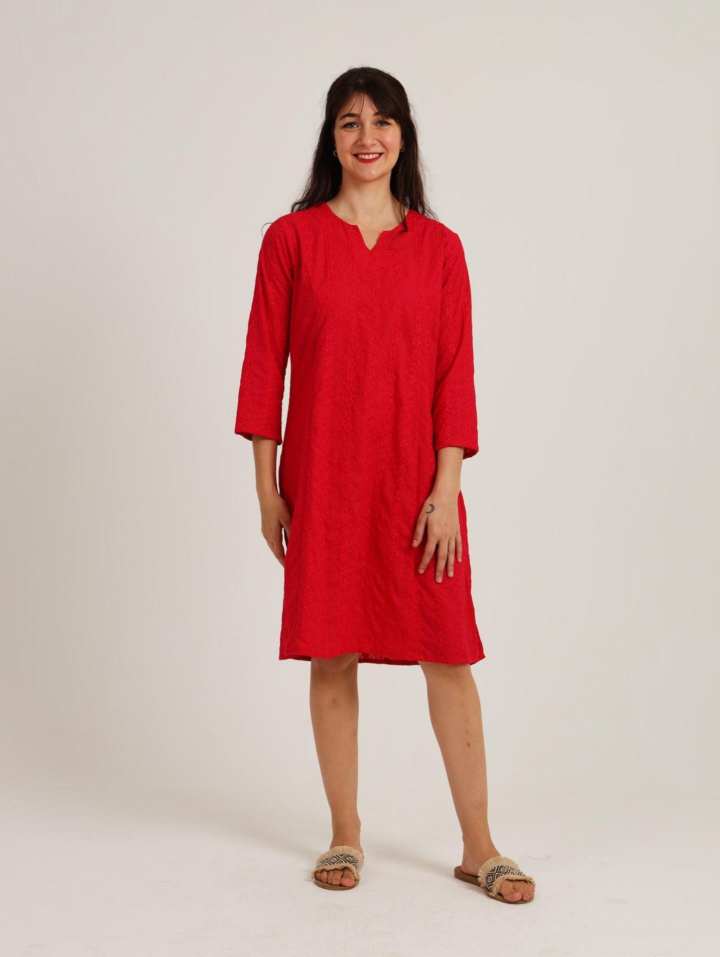 Bamboo Tunic: Red