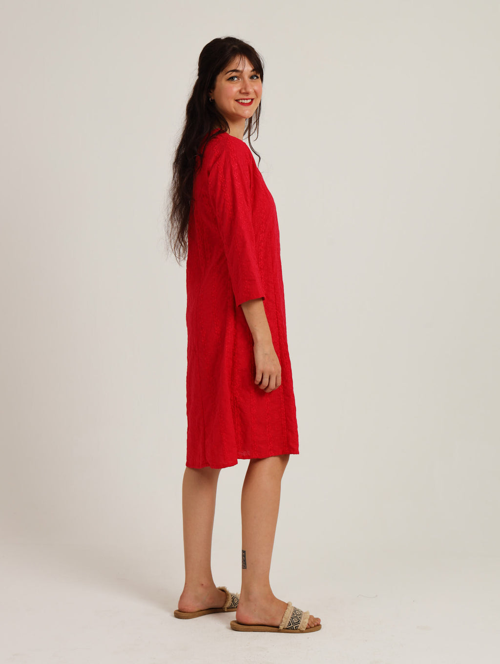 Bamboo Tunic- Red