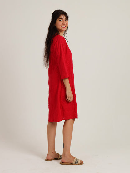 Bamboo Tunic: Red