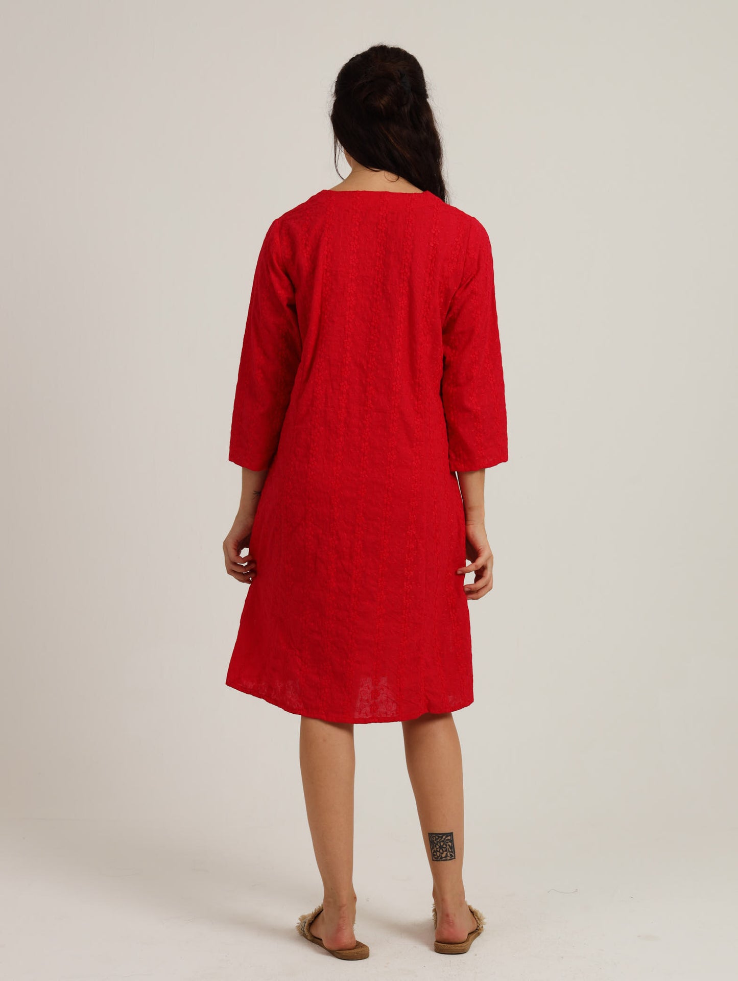 Bamboo Tunic: Red