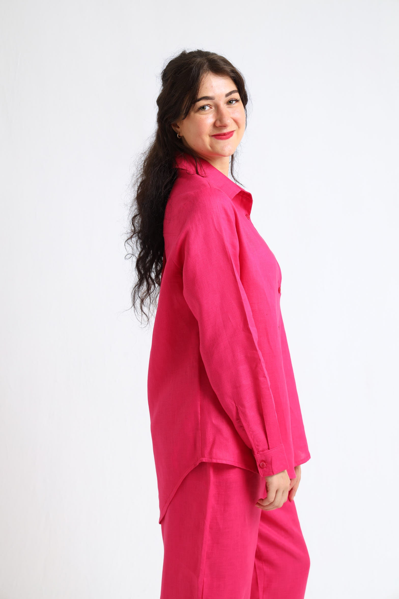 Classic Shirt- Cerise