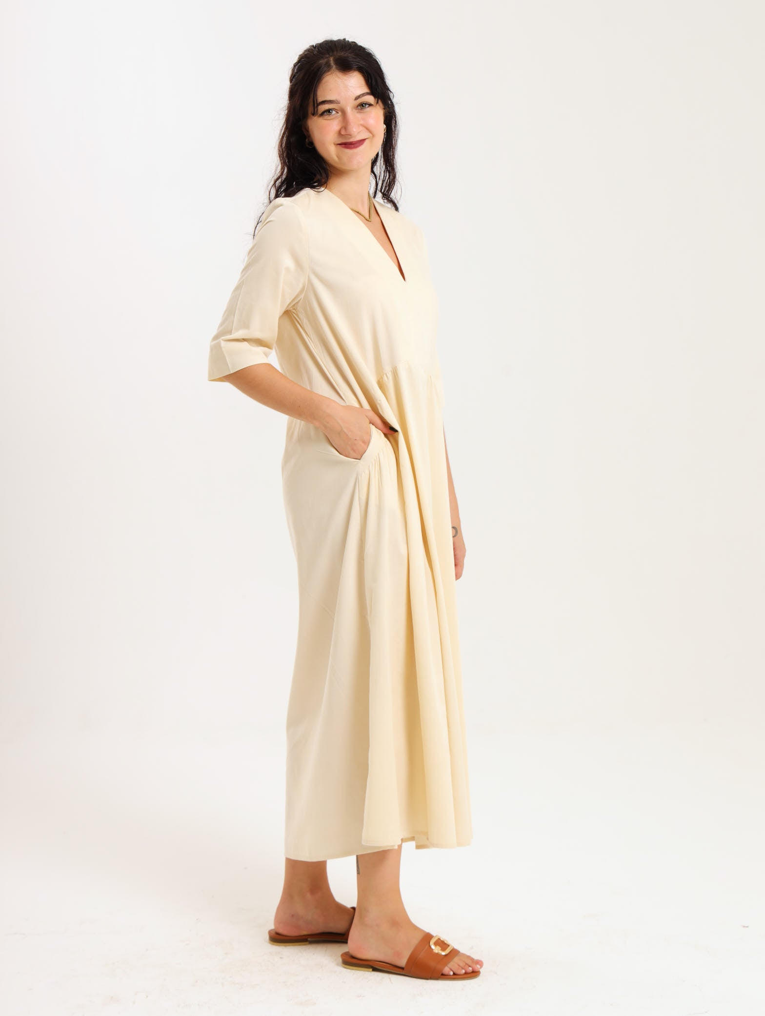 Lala Dress- Cream