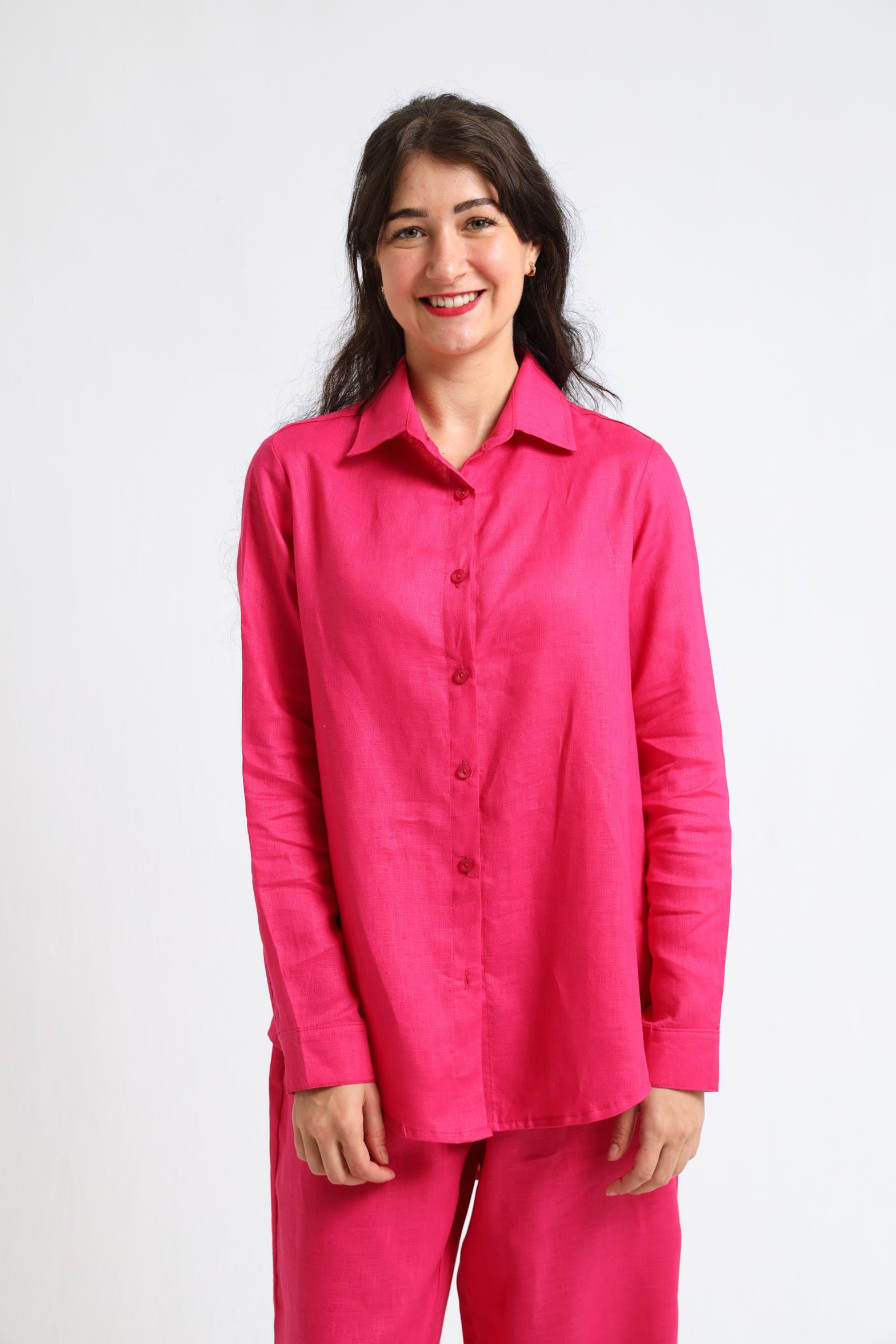 Classic Shirt- Cerise