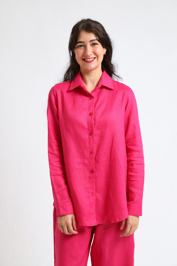 Classic Shirt- Cerise
