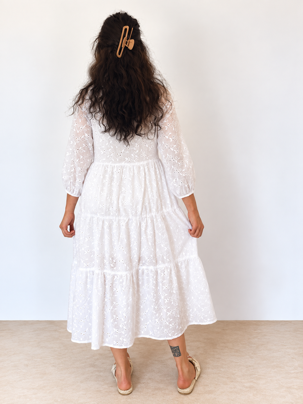 Poppy Dress- White