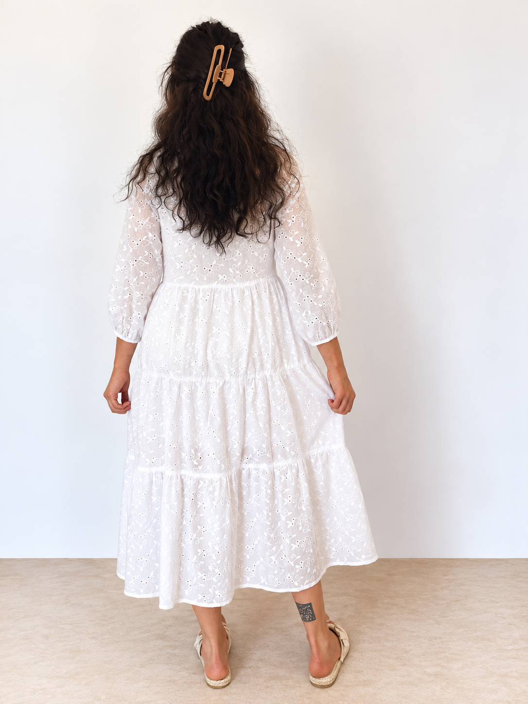 Poppy Dress- White