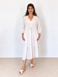 Poppy Dress- White