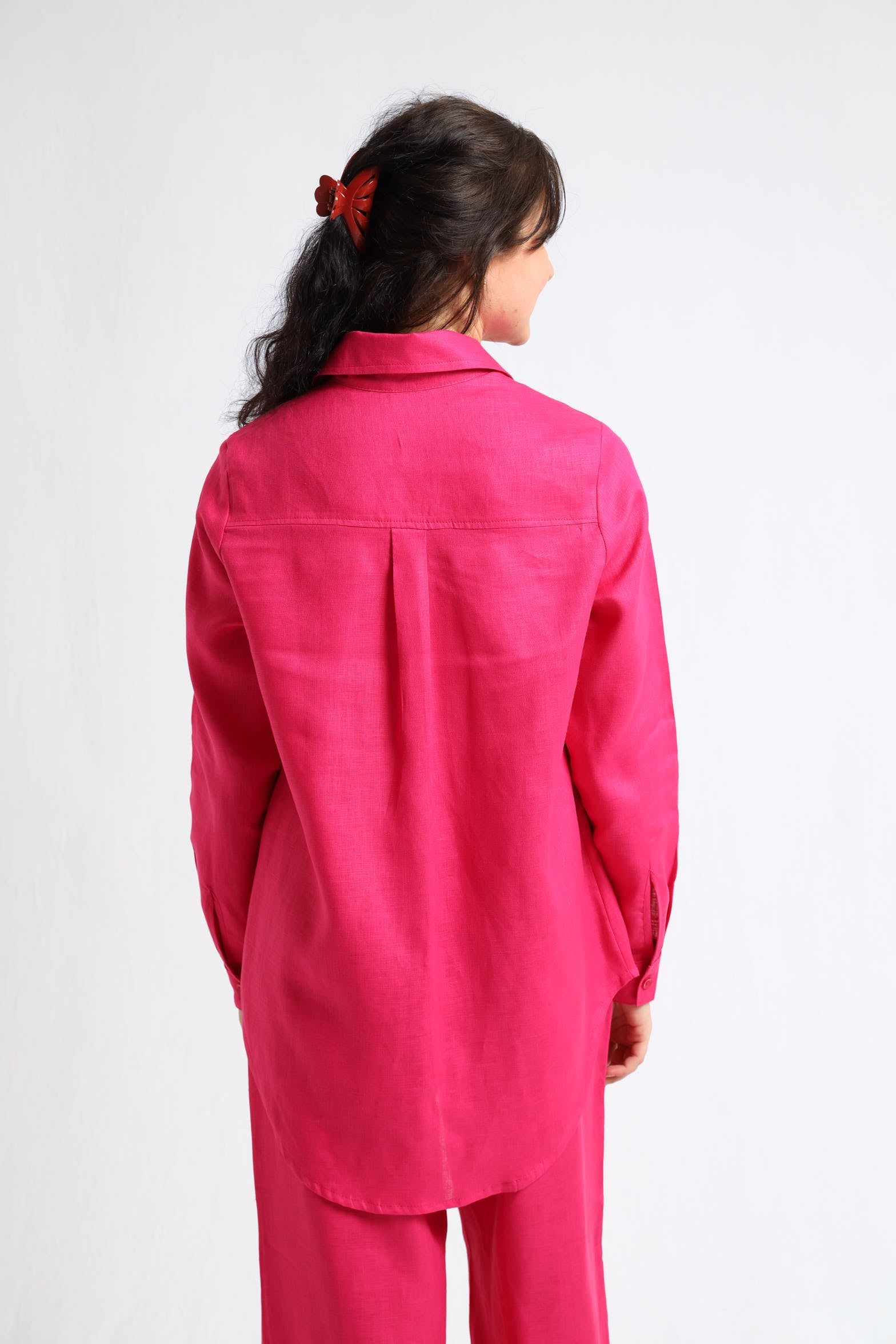Classic Shirt- Cerise