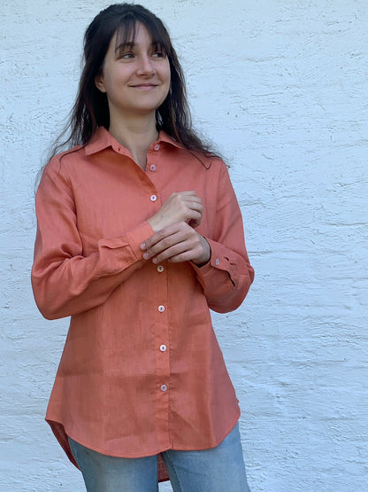 Classic Shirt- Terracotta