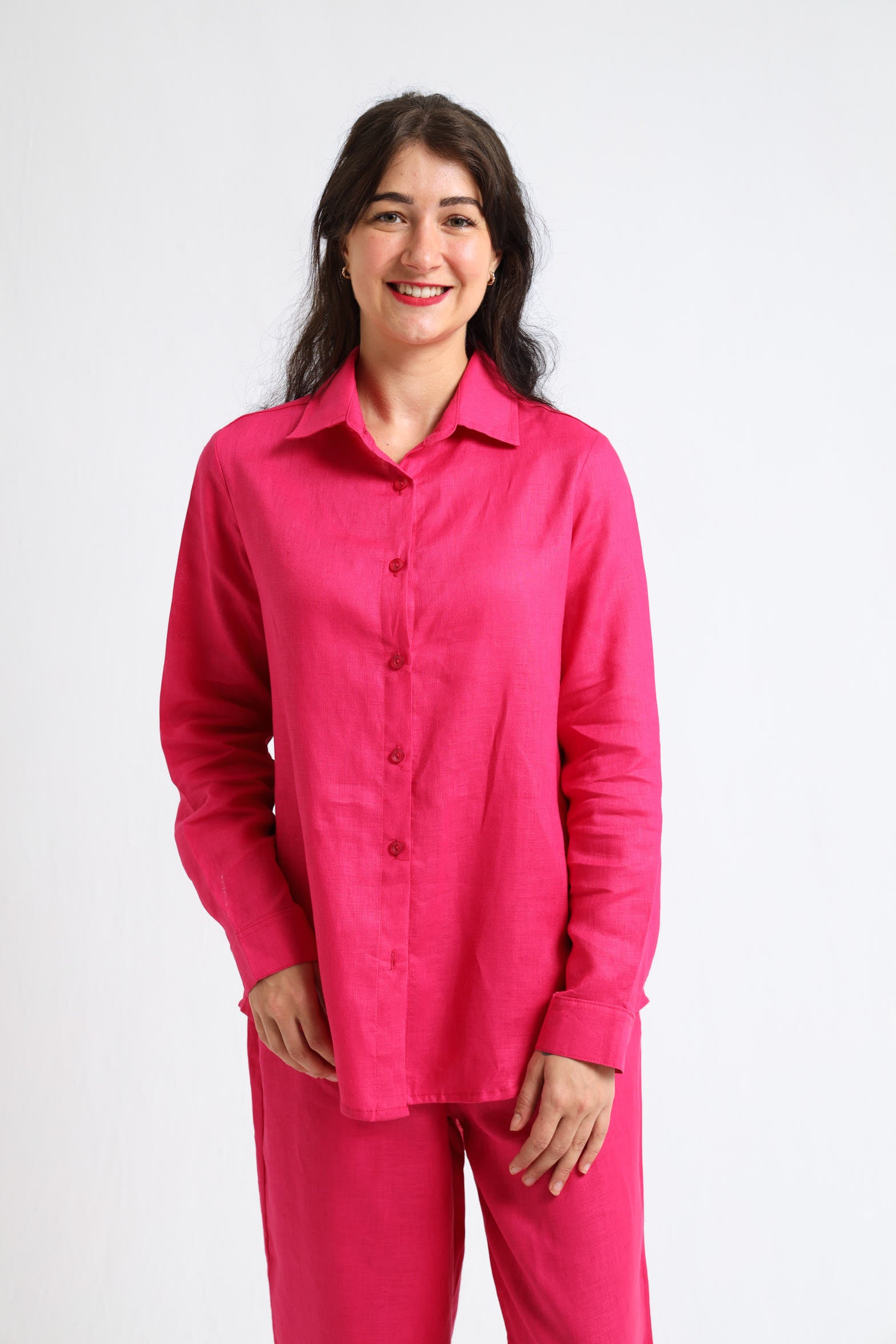 Classic Shirt- Cerise