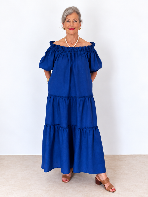 Marula Dress- Blue