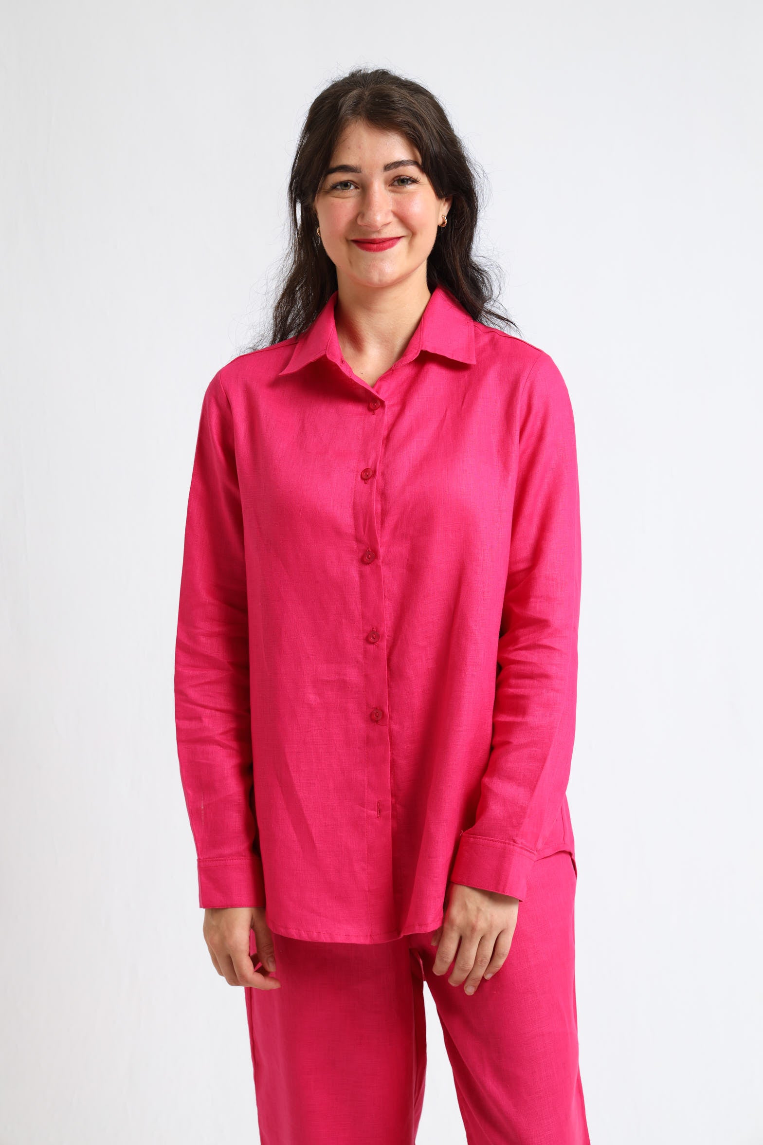Classic Shirt- Cerise